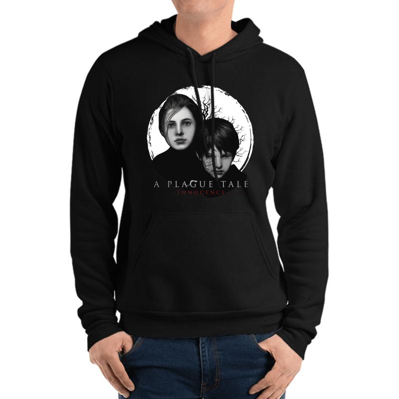 A Plague Tale Innocence Unisex Hooded Sweatshirt Men Black