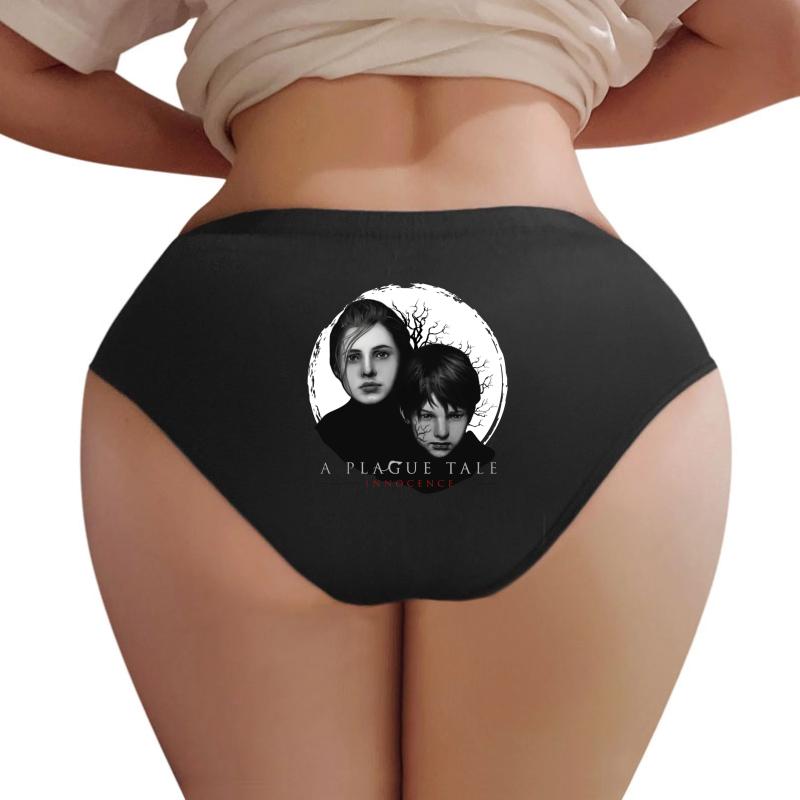 A Plague Tale Innocence Women Underwear Panties Women Black