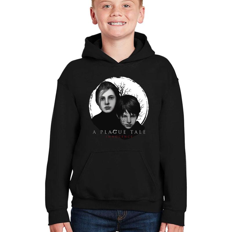 A Plague Tale Innocence Youth Hooded Sweatshirt Boy Black