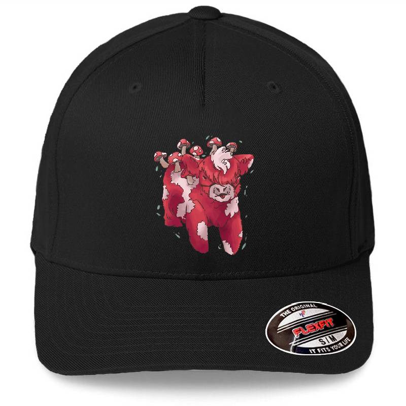 mooshroom fluffy cow Richardson Premium Trucker Snapback Caps
