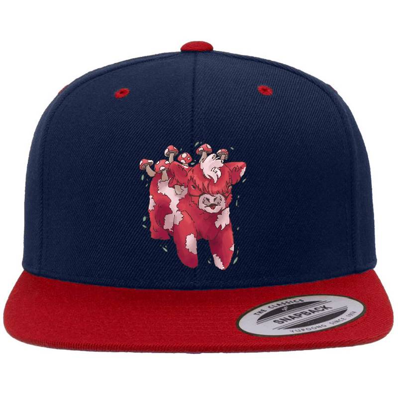 mooshroom fluffy cow Richardson Premium Trucker Snapback Caps