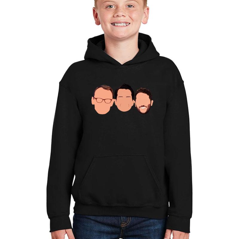 8 Out Of 10 Cats Does Countdown Youth Hooded Sweatshirt Boy Black