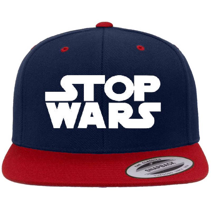 STOP WARS Richardson Premium Trucker Snapback Caps