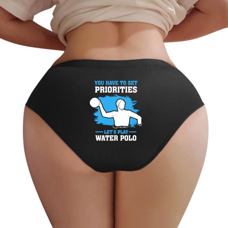 Waterpolo Water Polo Priorities Women Underwear Panties Women Black