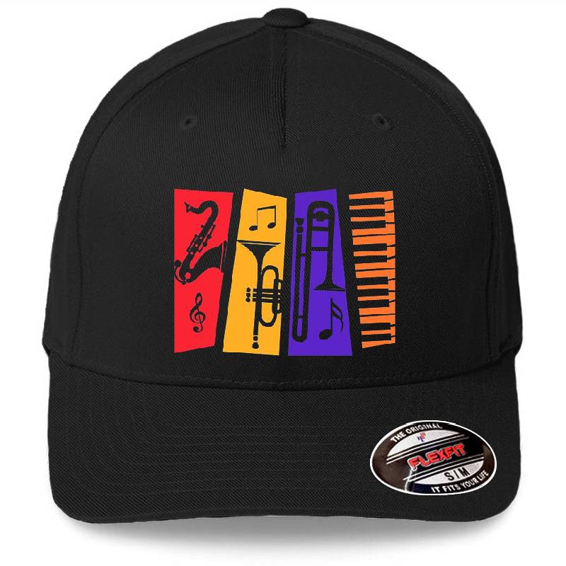Jazz Instruments Youth Hooded Sweatshirts
