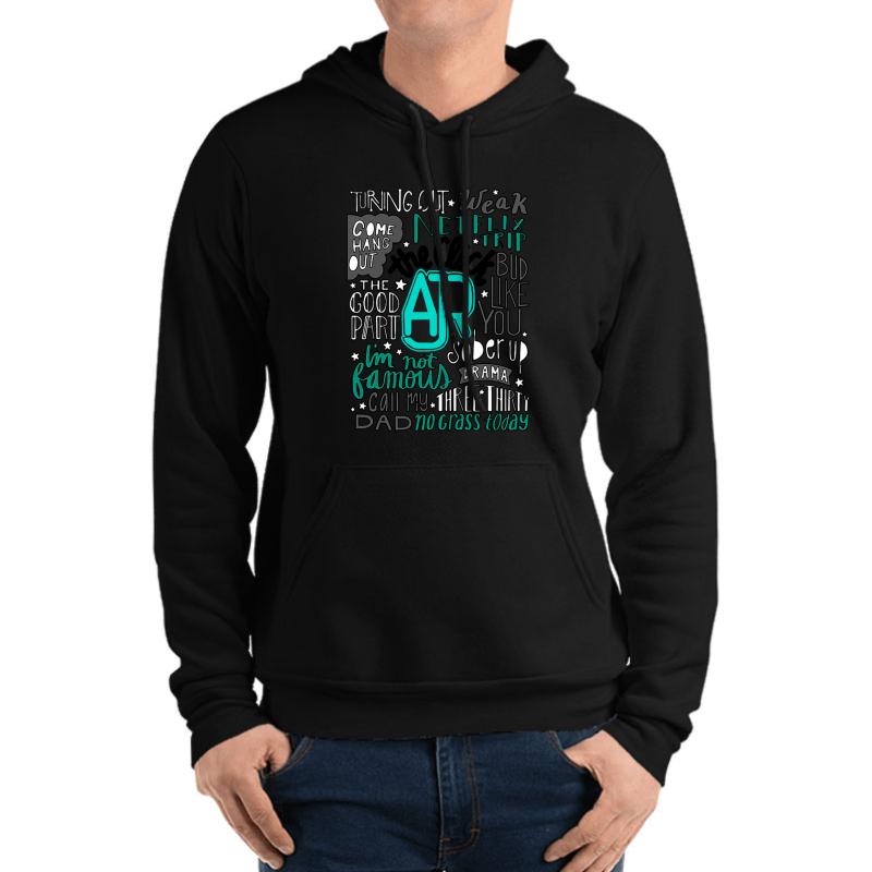 Ajr Brother Song Unisex Hooded Sweatshirt Men Black