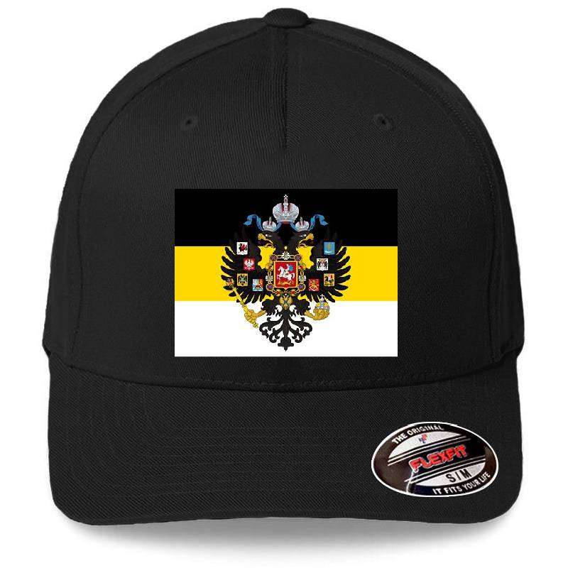 Russian empire stylised flag Richardson Premium Trucker Snapback Caps