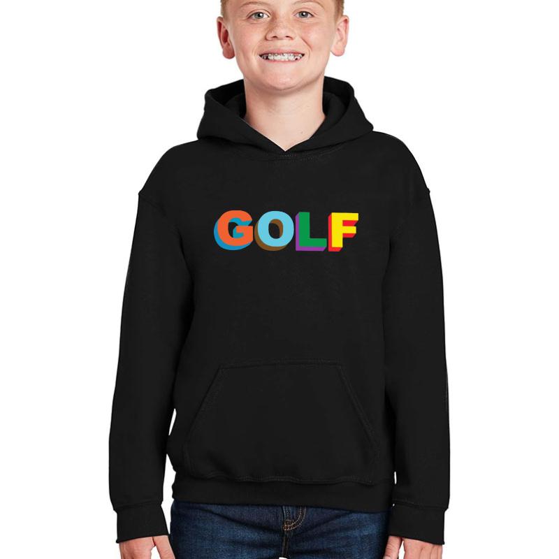 Tyler The Creator - Golf Wang  Youth Hooded Sweatshirt Boy Black