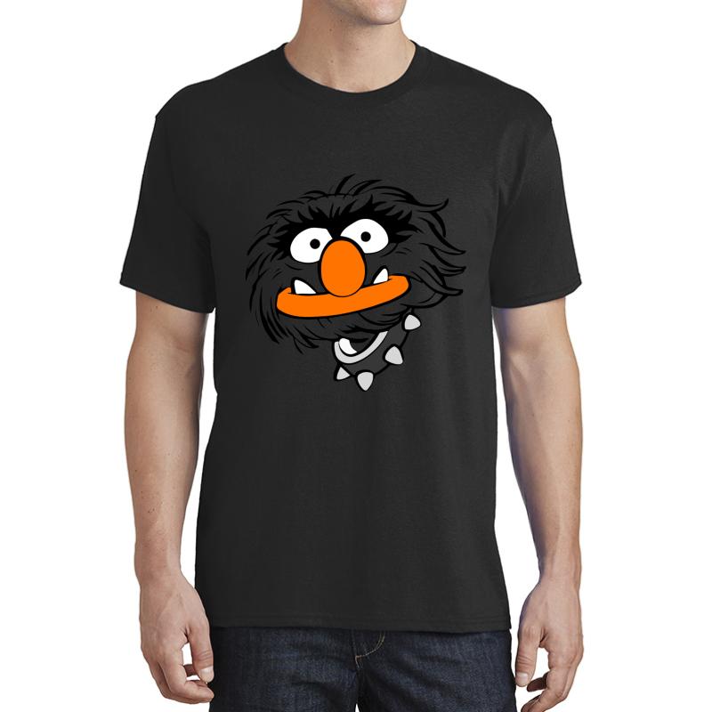 Animal Funny Muppet Unisex T-Shirt Men Black