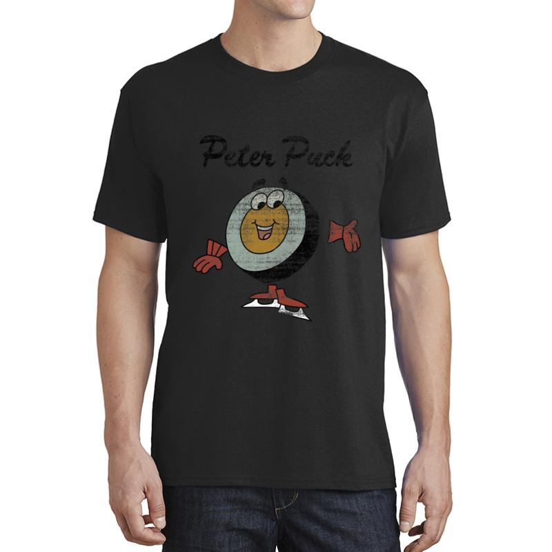 Vintage Peter Puck Unisex T-Shirt Men Black