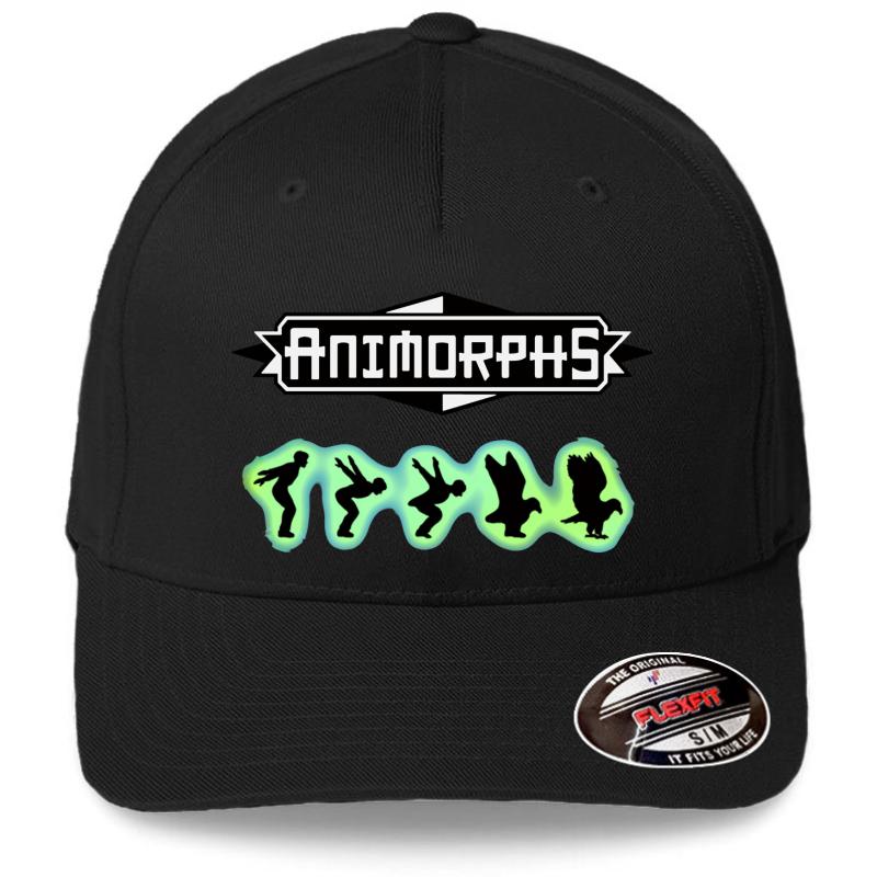 Animorphs Classic Science Fiction Children Movie Flexfit Baseball Cap  Black