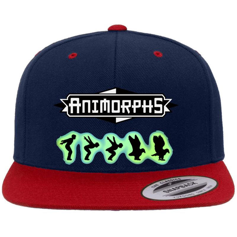 Animorphs Classic Science Fiction Children Movie Premium Flat Bill Snapback Cap  Navy