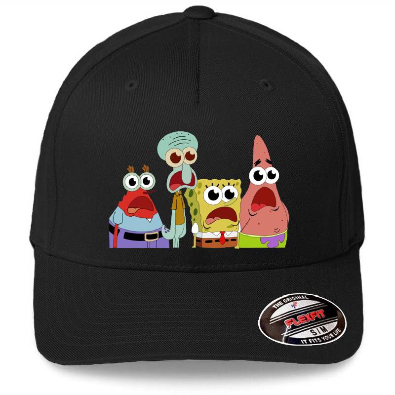 Big Eyed Spongebob Patrick Squidward And Mr. Krabs Youth T-Shirts