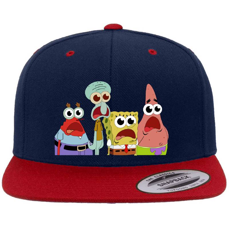 Big Eyed Spongebob Patrick Squidward And Mr. Krabs Youth T-Shirts