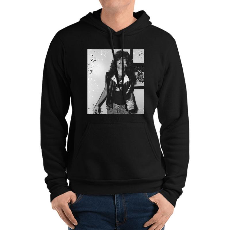 Tommy Lee Unisex Hooded Sweatshirt Men Black