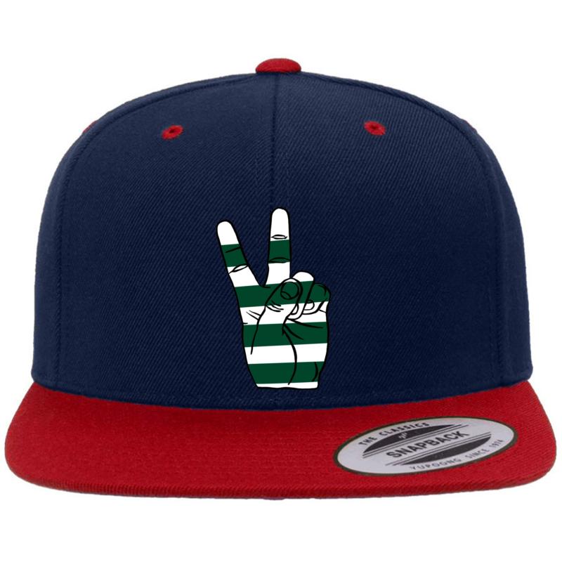 Adams State University - Adams State Grizzlies - Asu Premium Flat Bill Snapback Cap  Navy