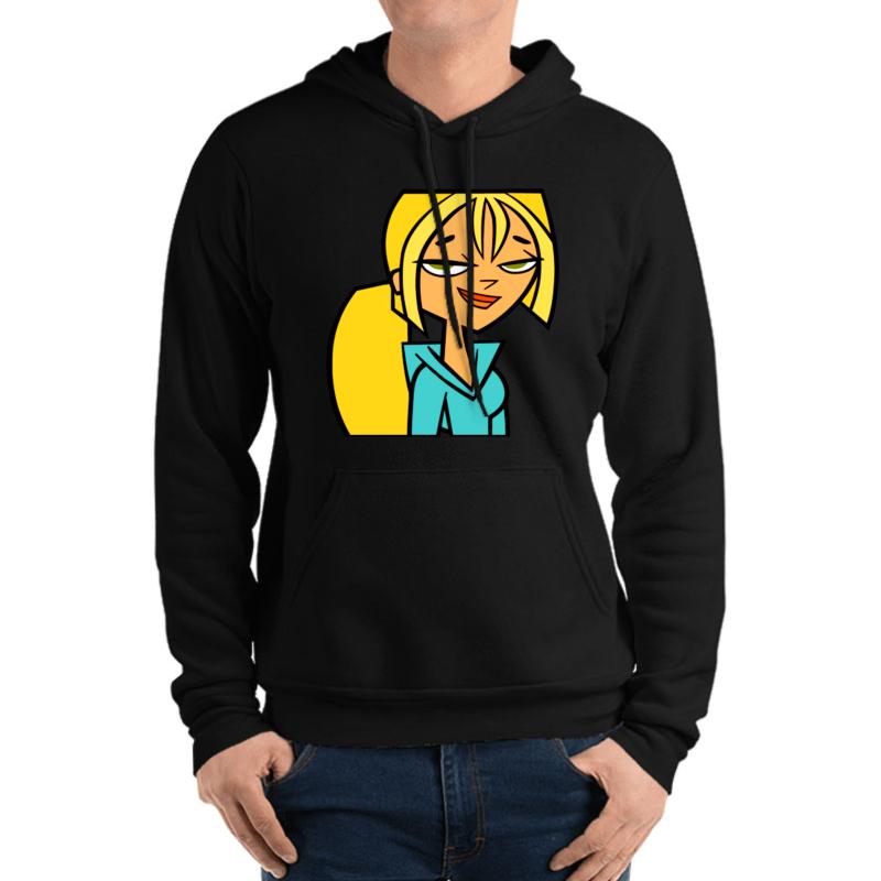 Total Drama - Bridgette Unisex Hooded Sweatshirt Men Black