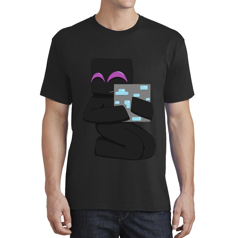 Adorable Enderman Unisex T-Shirt Men Black