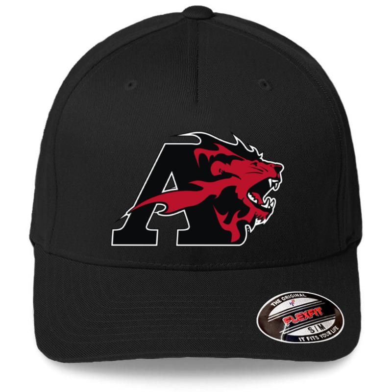 Albright College Flexfit Baseball Cap  Black