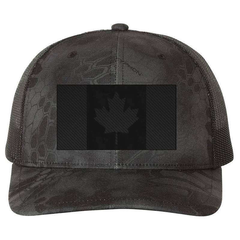 Canada Flag Gun MetalCarbon Fiber Unisex T-shirts