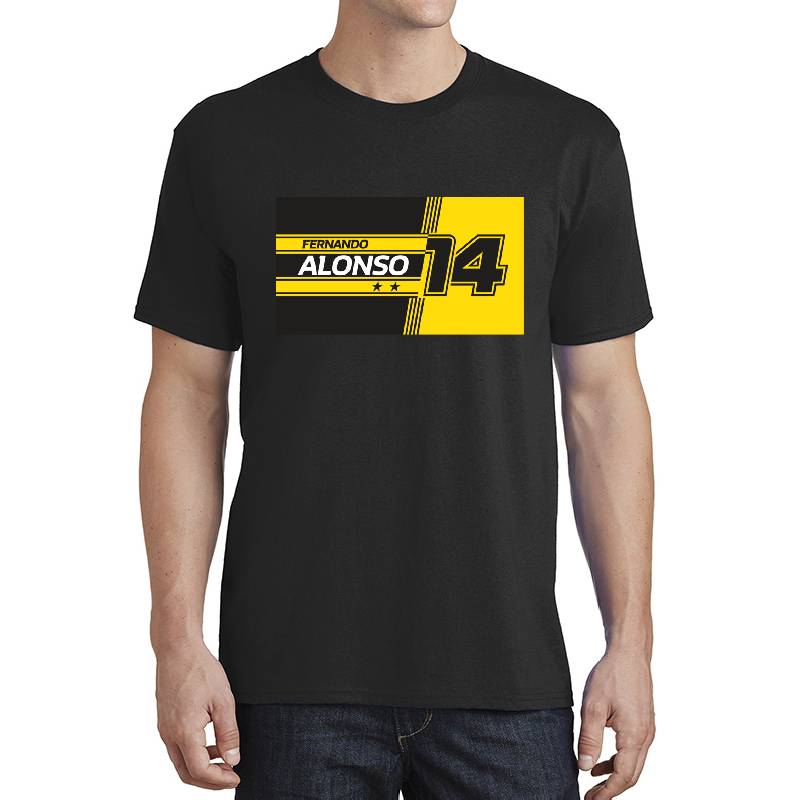 Fernando Alonso Renault F1 Unisex V-Neck T-Shirts