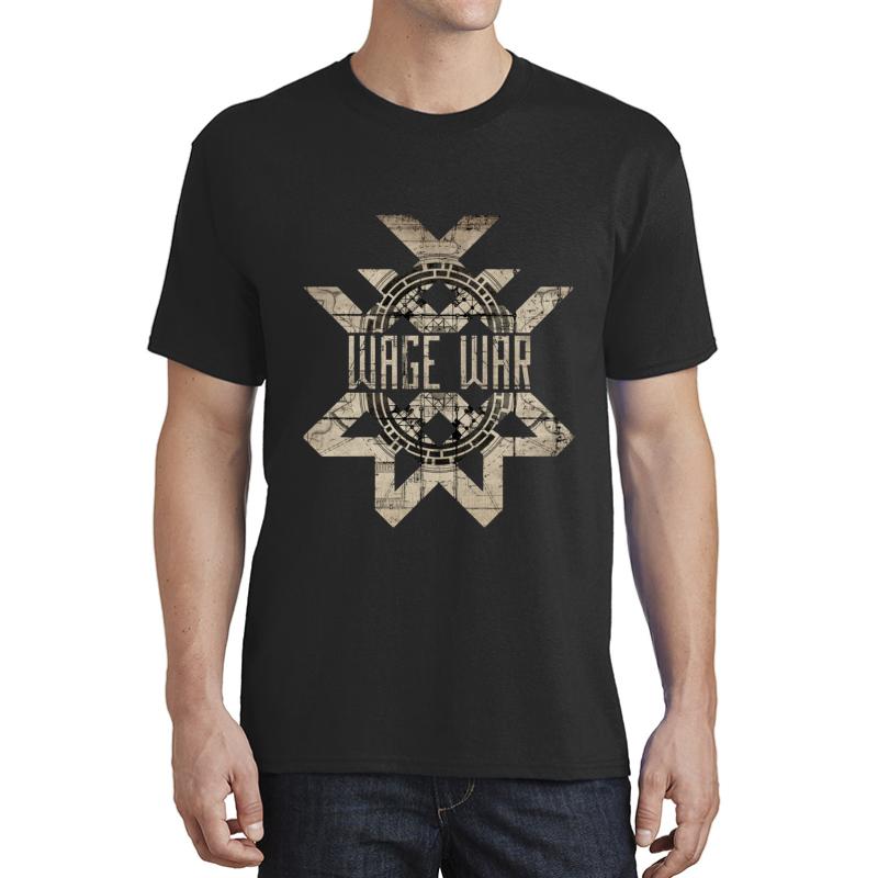 Wage War - Blueprints Logo Unisex T-Shirt Men Black