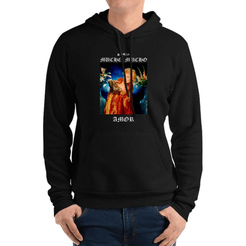 Walter Mercado Unisex Hooded Sweatshirt Men Black