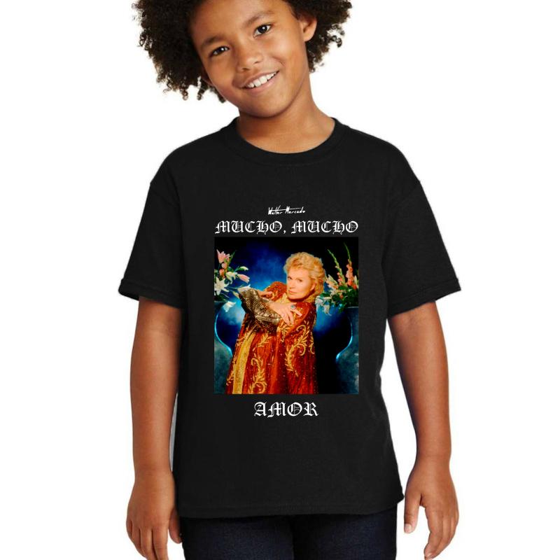 Walter Mercado Youth T-Shirt Boy Black