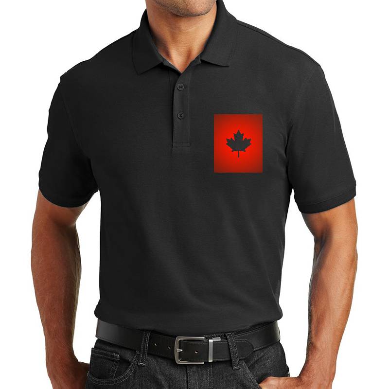 Canadian Maple Leaf Unisex V-Neck T-Shirts