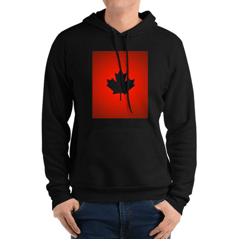 Canadian Maple Leaf Unisex V-Neck T-Shirts