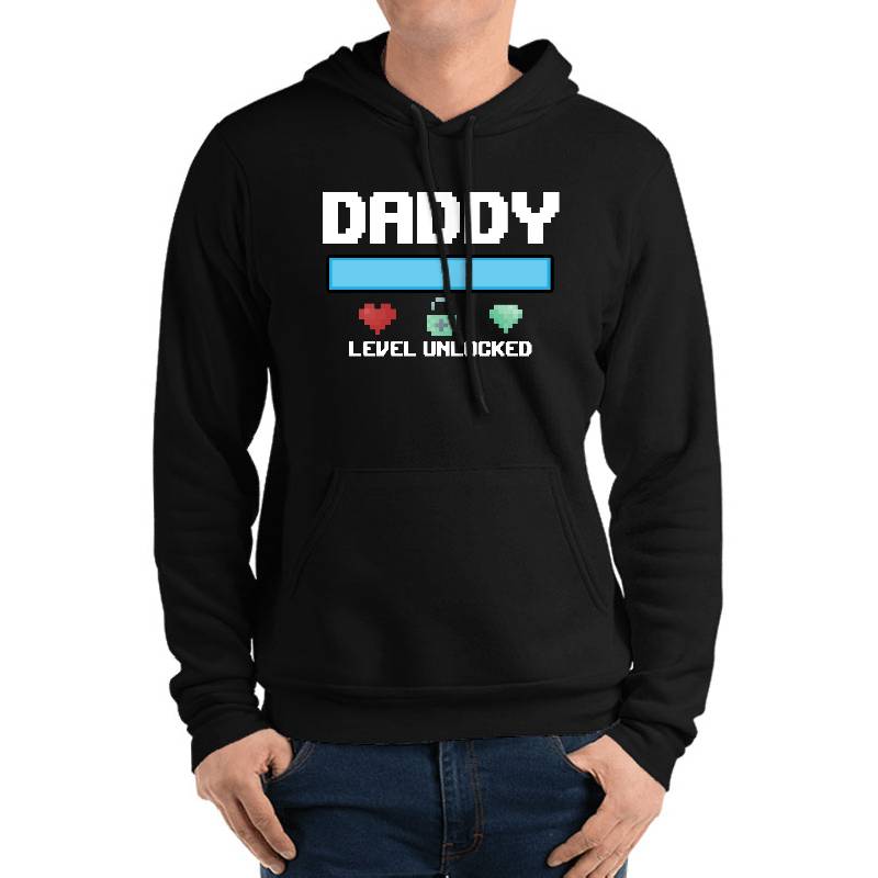 Daddy Gift Level Unlocked For A New Dad Gamer Richardson Premium Trucker Snapback Caps