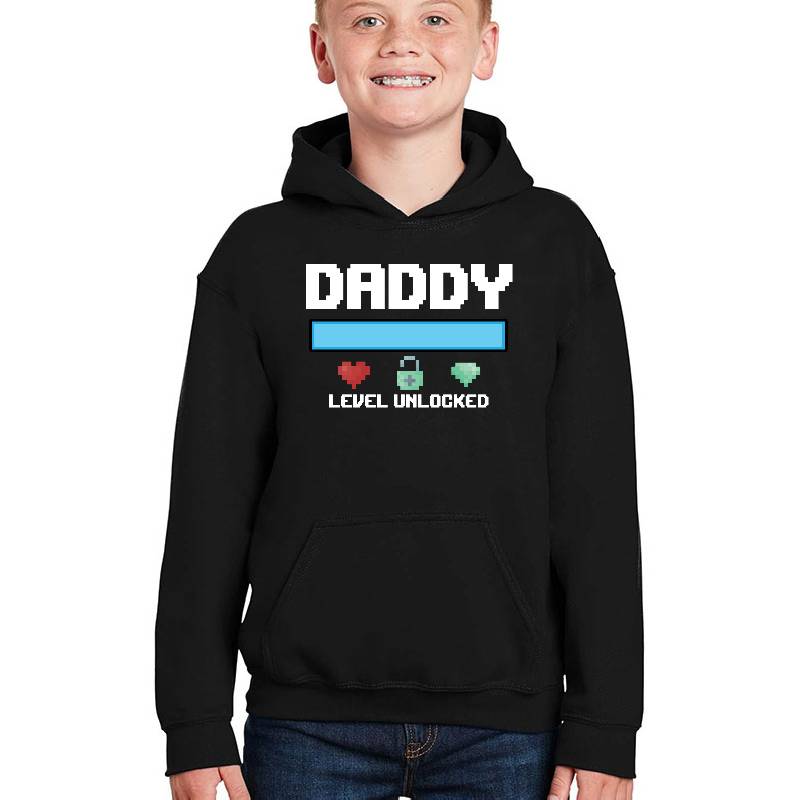 Daddy Gift Level Unlocked For A New Dad Gamer Richardson Premium Trucker Snapback Caps
