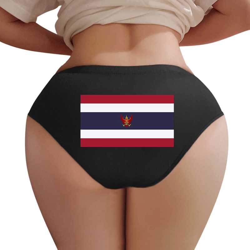 Thai rectangular flag with Emblem Unisex T-shirts