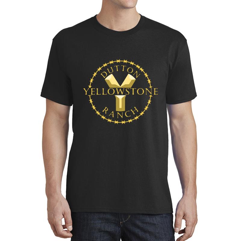 Yellowstone Dutton Ranch Unisex T-Shirt Men Black