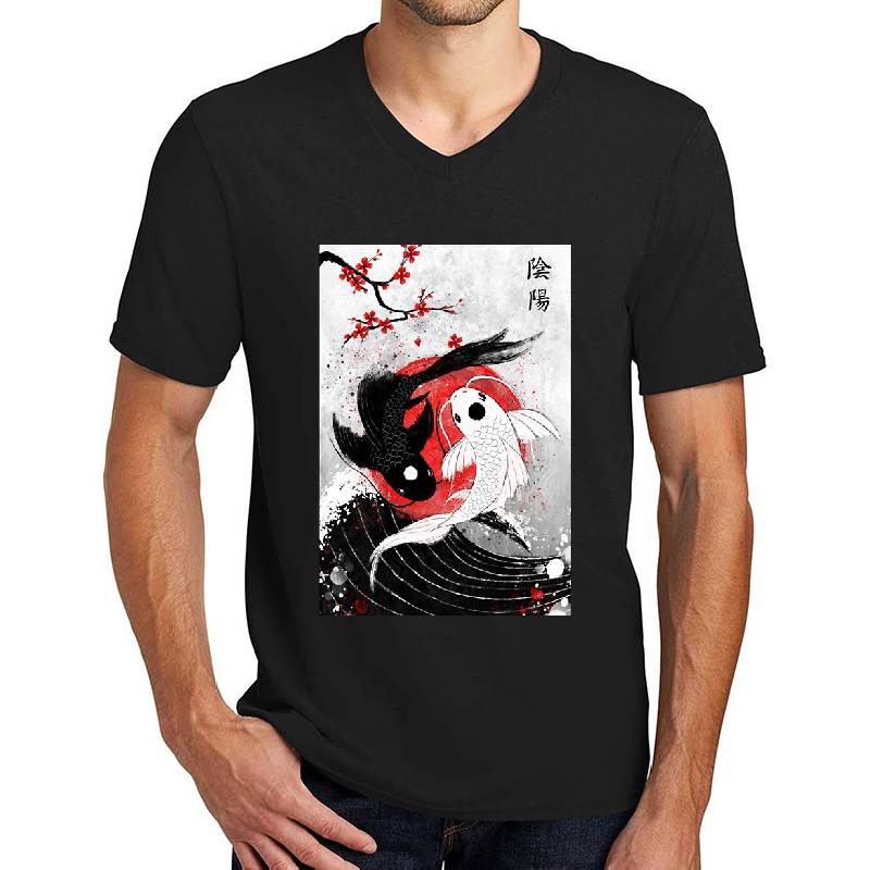 Koi fish - Yin Yang Youth T-Shirts