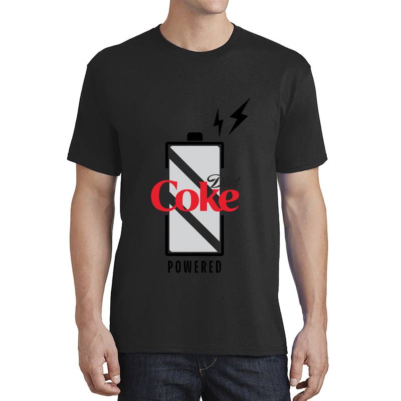 Powered By Diet Coke Unisex Polo Jersey Sport Shirts