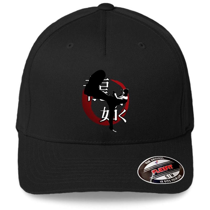 Yakuza Logo - Kiryu Kazuma Flexfit Baseball Cap  Black