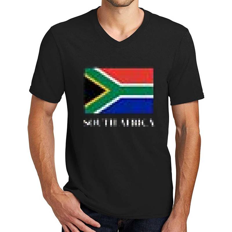 South Africa - Souvenir & Travel Gift (High Resolution) Unisex Polo Jersey Sport Shirts