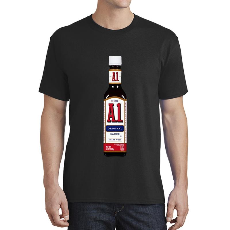 A1 Steak Sauce Unisex T-Shirt Men Black