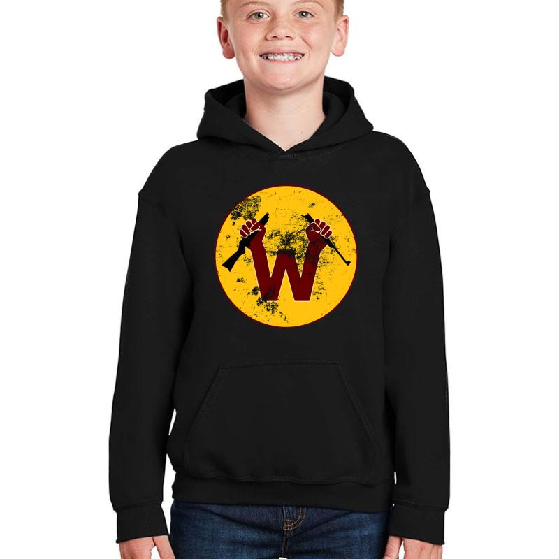 Washington Gun Takers Youth Hooded Sweatshirt Boy Black