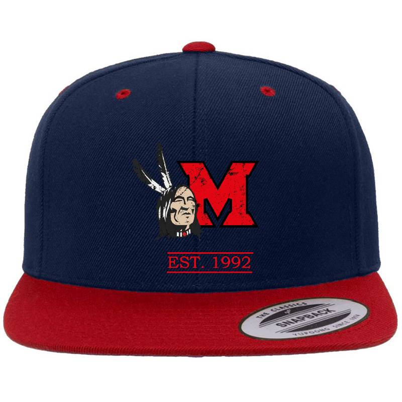 University Miami Est 1992 Ohio Vintage Old Retro Style Richardson Premium Trucker Snapback Caps