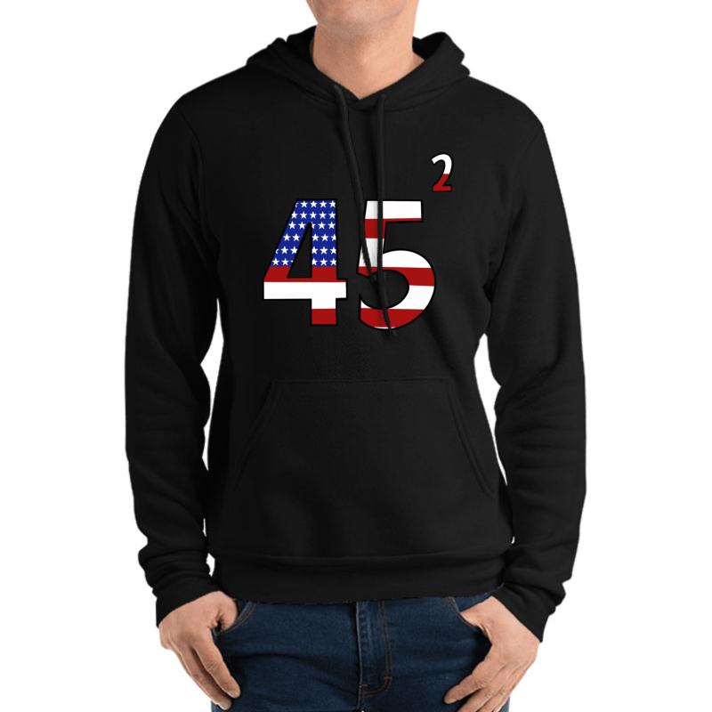 Trump 2020 Unisex Hooded Sweatshirt Men Black