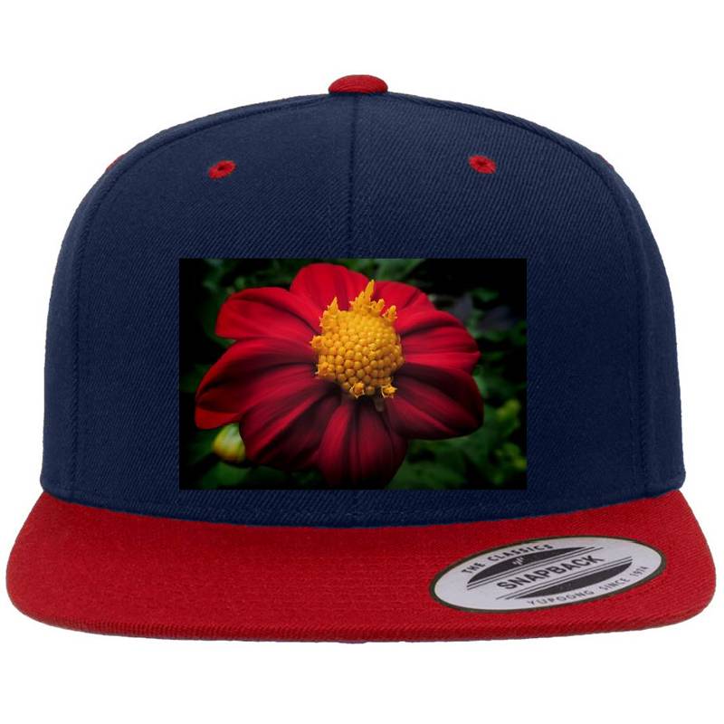 Dahlia 'Bishop of Auckland'  Richardson Premium Trucker Snapback Caps