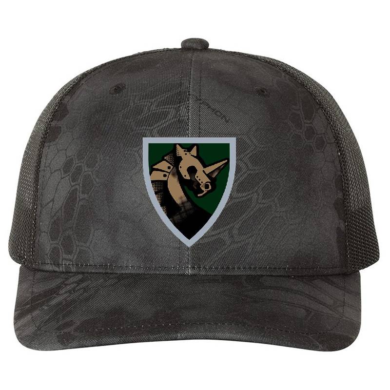 Castle Kentis Knight Shield Emblem Premium Flat Bill Snapback Caps