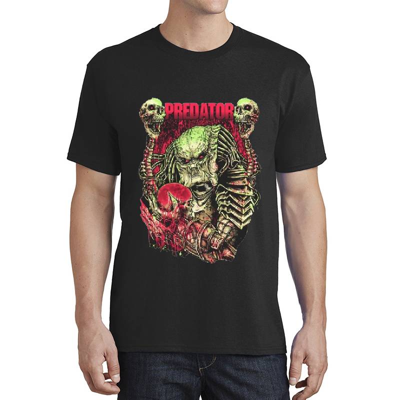 Predator Art Premium Flat Bill Snapback Caps