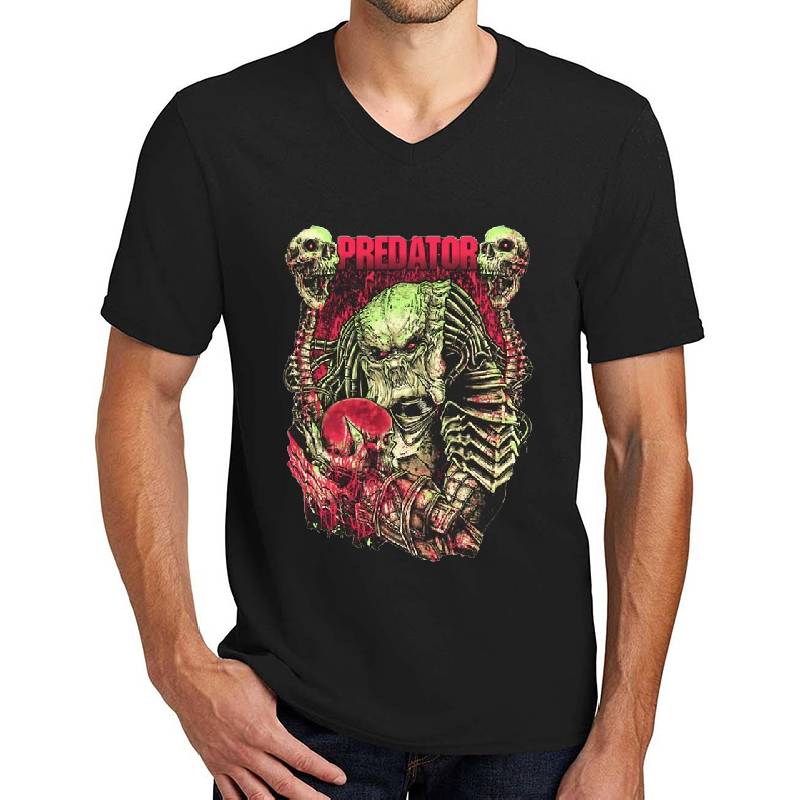 Predator Art Premium Flat Bill Snapback Caps