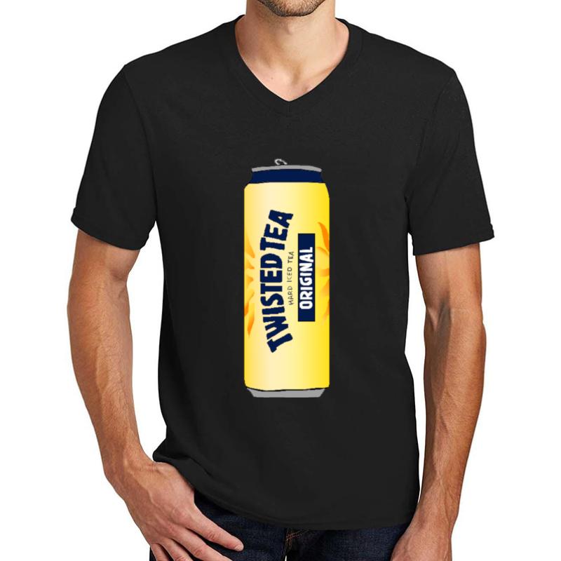 Twisted Tea Unisex V-Neck T-Shirt Men Black