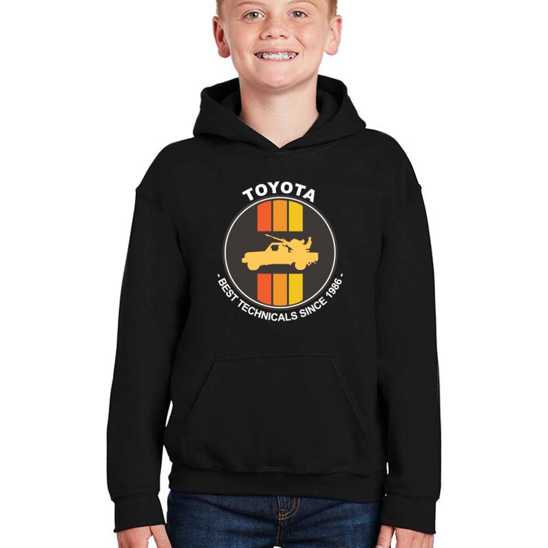 Toyota Technical Youth Hooded Sweatshirt Boy Black