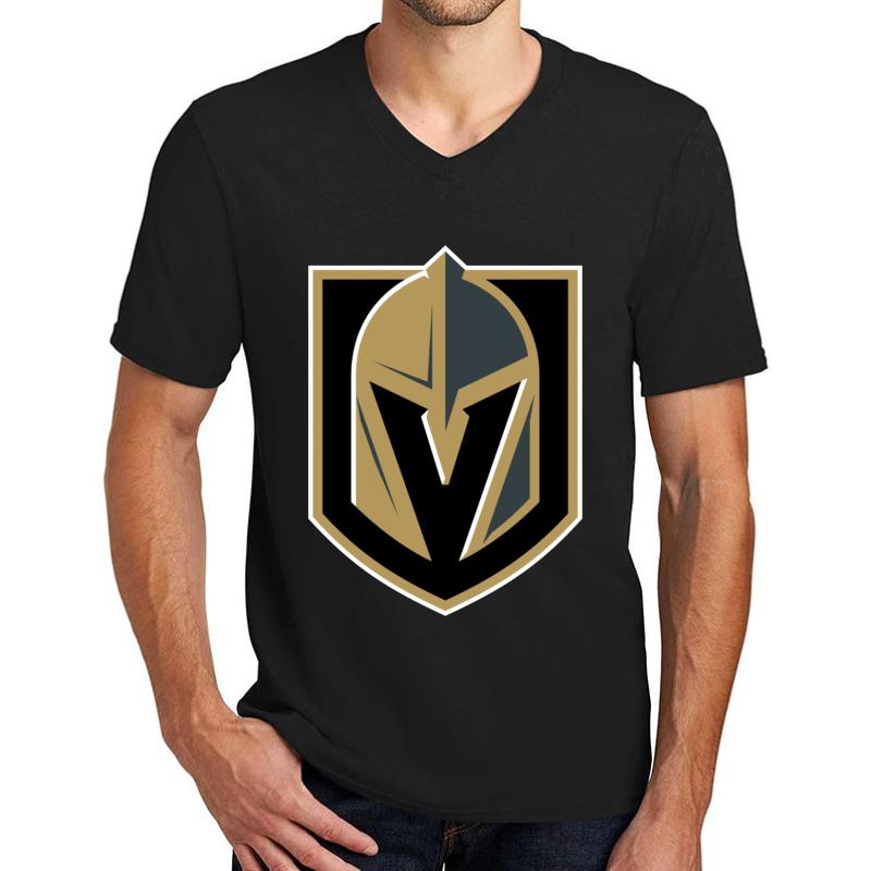 Vgk Unisex V-Neck T-Shirt Men Black