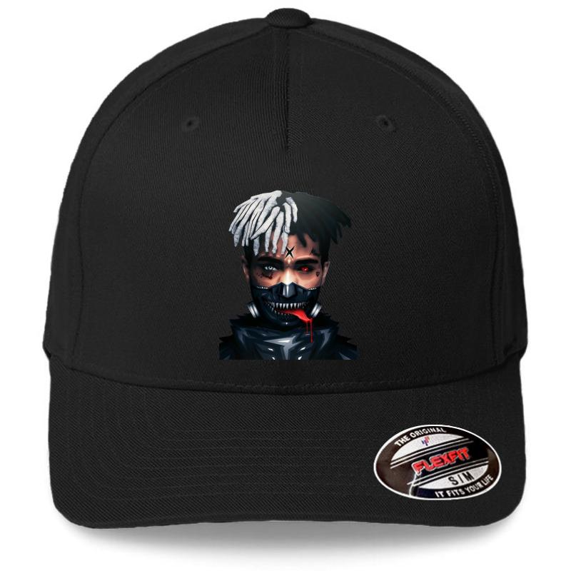 Xxxtentacion Flexfit Baseball Cap  Black